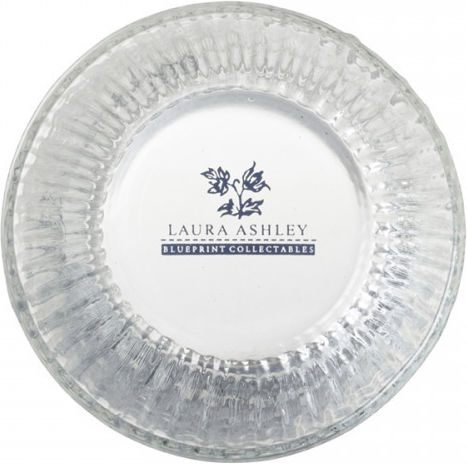 Laura Ashley Blueprint Set Gläser Wasser aus Glas LA 4Stück