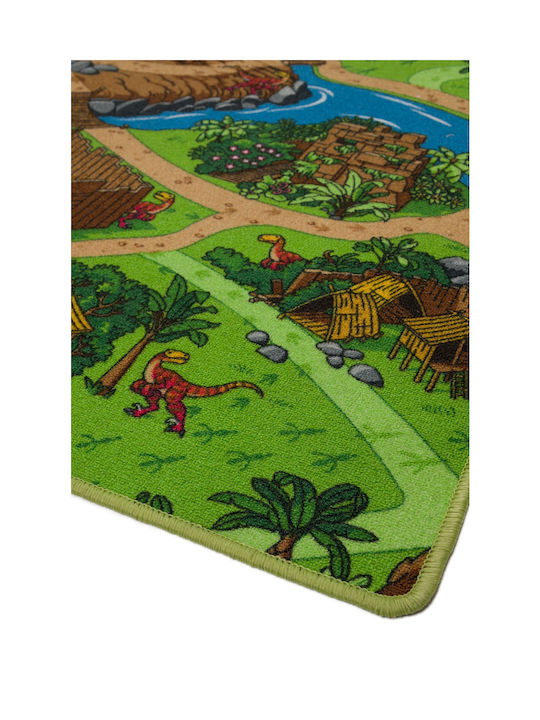 Viokarpet Kids Synthetic Rug Dino Custom Size