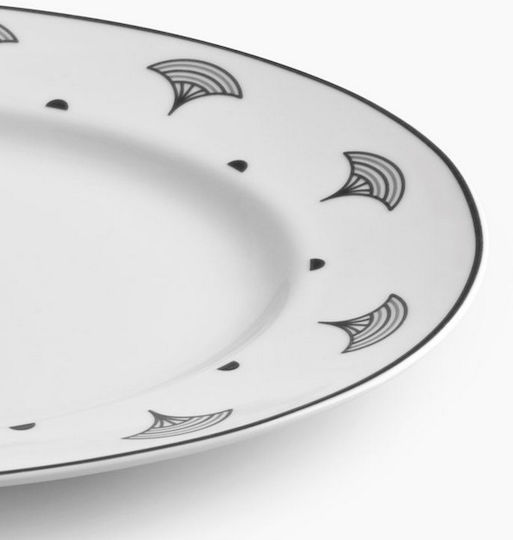 Ionia Antigone Serving Platter White with Diameter 36cm