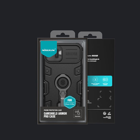 Nillkin CamShield Armor Pro Back Cover Πλαστικό Μαύρο (iPhone 14 Plus)