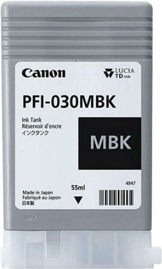 Canon PFI-030 Γνήσιο Μελάνι Εκτυπωτή InkJet Matte Μαύρο (3488C001)