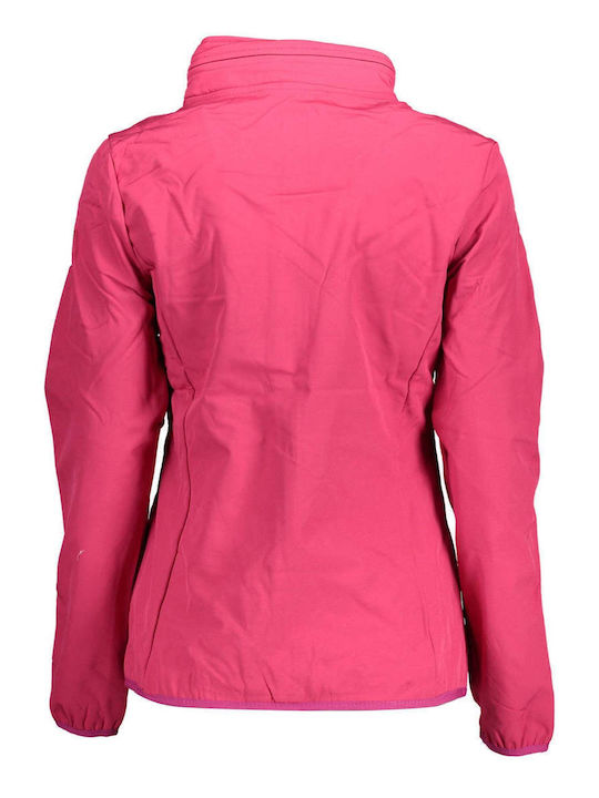 Squola Nautica Italiana Women's Short Sports Jacket for Winter Pink