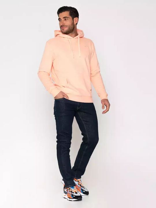Tom Hoodie Sweatshirt with Hood Orange