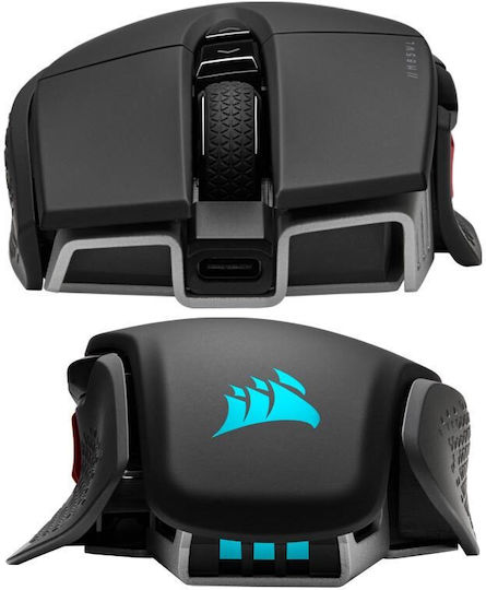 Corsair M65 RGB Ultra Wireless Ασύρματο Gaming Ποντίκι 26000 DPI Μαύρο