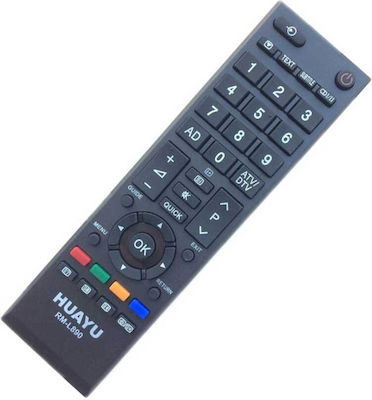 Huayu Compatible Remote Control RM-L890 for Toshiba TVs