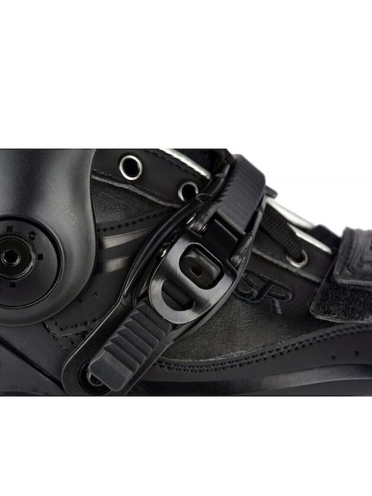 Micro Super Adult/Kids Adjustable Inline Rollers Black