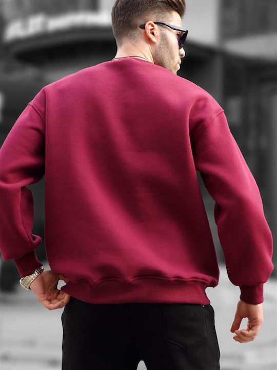 madmext Charlotte Men's Sweatshirt Burgundy