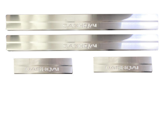 S-dizayn Car Interior Decorative Door Sills Nissan Qashqai 4pcs