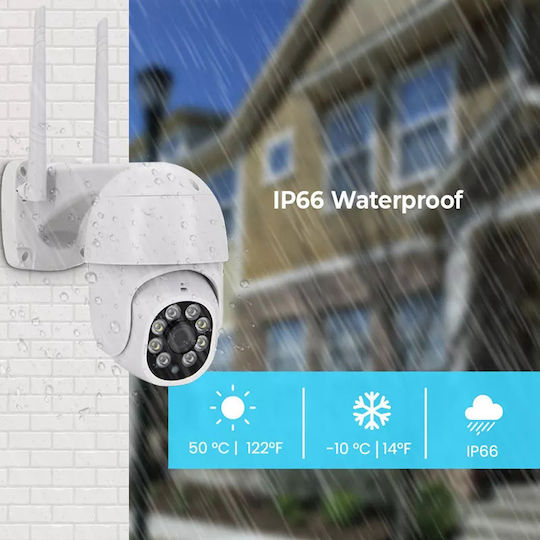 Camwon WIP-TY300P IP Κάμερα Παρακολούθησης Wi-Fi Full HD 1080p Αδιάβροχη με Αμφίδρομη Επικοινωνία και Φακό 3.6mm