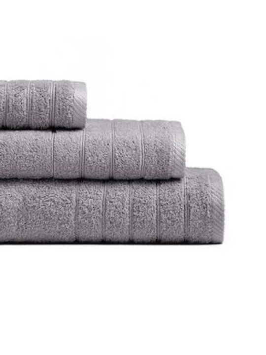 Melinen Hand Towel Fresca 30x50cm Light Grey Weight 500gr/m²