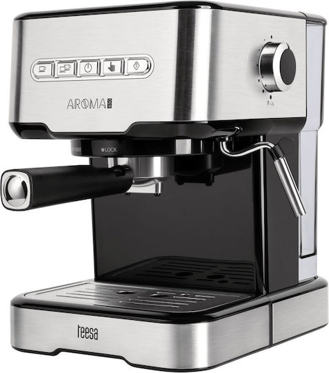 Teesa Aroma 450 Automatic Espresso Machine 850W Pressure 15bar Silver