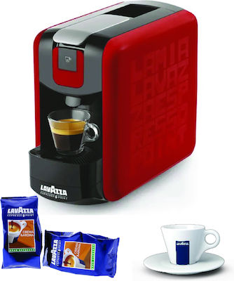 Lavazza EP Mini Kaffeemaschine für Kapseln Lavazza Espresso Punkt Rot