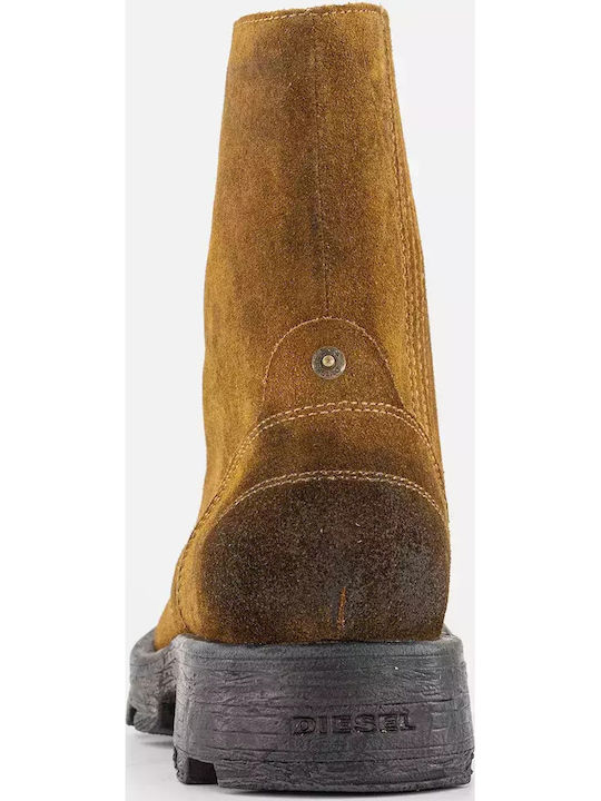 Hammer Suede Καφέ Αρβυλάκια