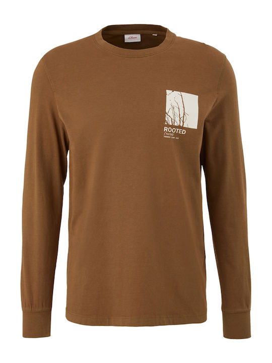Red Lebel T-shirt Brown