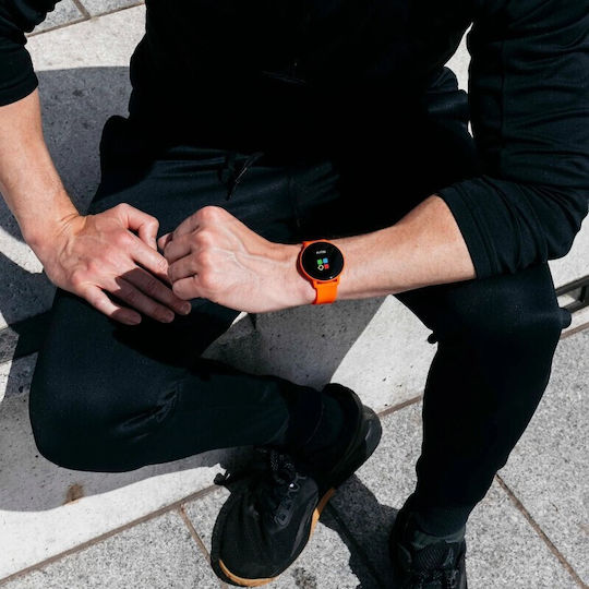 Reflex Active Series 09 42мм Смартчасовник с Пулсомер (Оранжев)