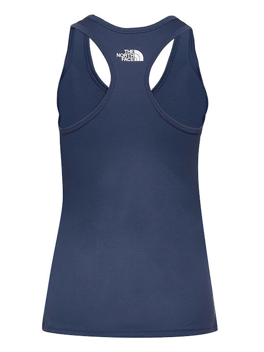 The North Face Flex Women's Athletic Blouse Sleeveless Blue