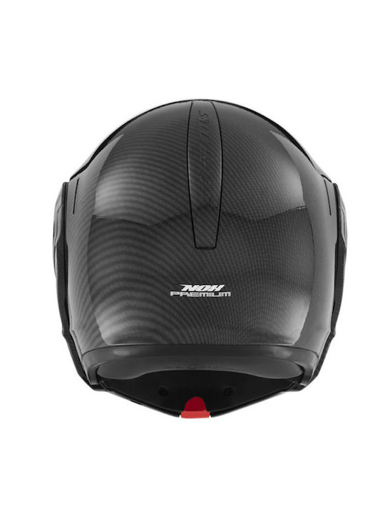 Nox Stratos Flip-Up Helmet with Sun Visor Carbon
