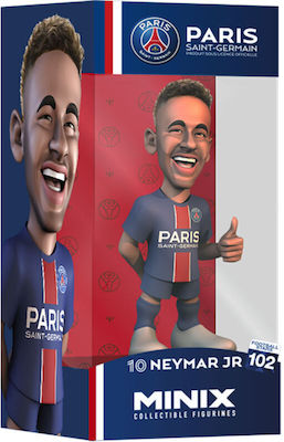 Minix - PSG - Neymar JR 10 - #102 - Figurine à Collectionner 12cm