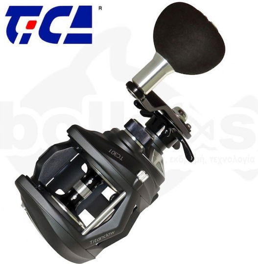 Tica Titan Claw TC301H Left Handed Fishing Reel for Tai Rubber and Baitcasting