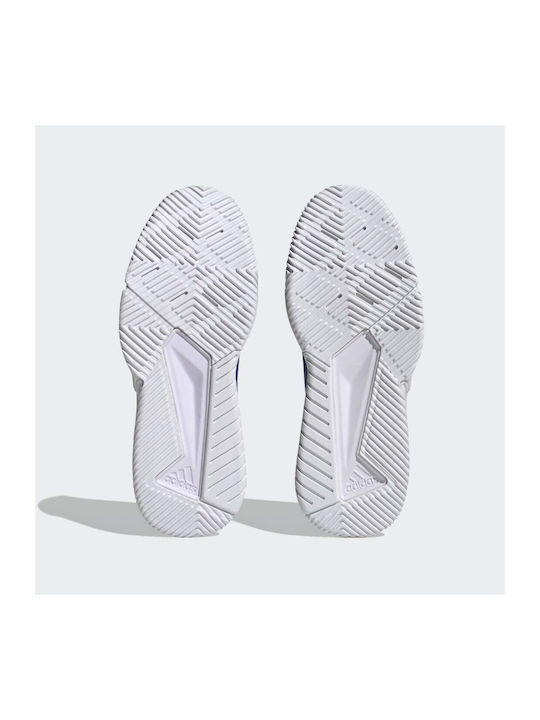 Court Team Bounce 2.0 Sport Shoes Volleyball Lucid Blue / Cloud White / Silver Metallic
