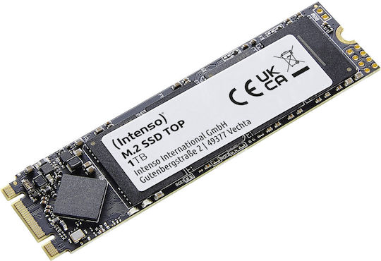 Intenso Top SSD 1TB M.2 Type with SATA III Connection 3832460