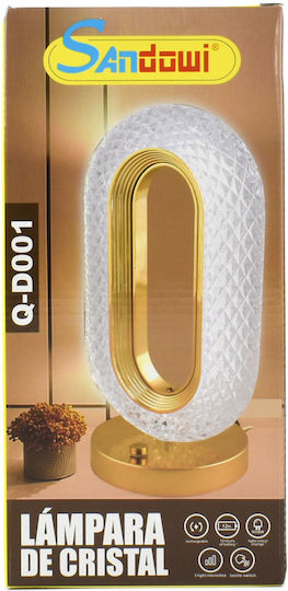 Andowl Qd001 Decorative Lamp Ping Gold