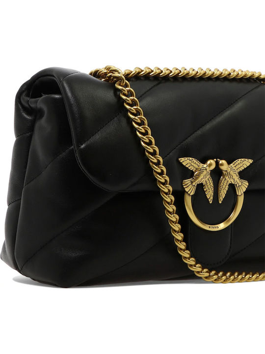Classic Leather Women's Bag Shoulder Black