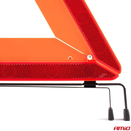 AMiO Car Warning Triangle 43cm with ECE R27 Certification