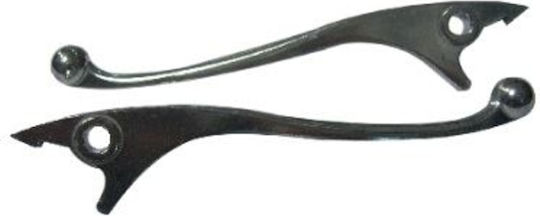 Set Brems-/Kupplungshebel für Motorräder Gsmoon für Kymco Agilität 150 Schwarz 32201081
