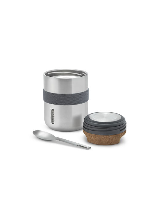 Black+Blum Lunchbox Isolierte Lunchbox Inox Silber 550ml 1Stück