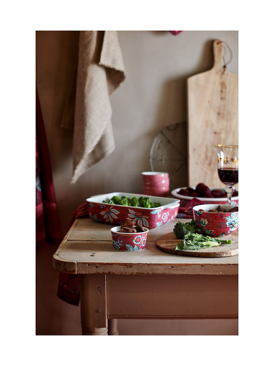 PiP Studio Flower Festival Porcelain Round Individual Heat-Resistant Cookware 8.7x8.7x4.3cm