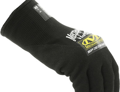 Mechanix Wear SpeedKnit Γάντια Εργασίας Μαύρα