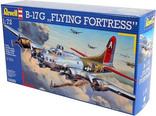 Revell B-17G Flying Fortress Static Airplane Model 1:72 32.1x44cm 237pcs