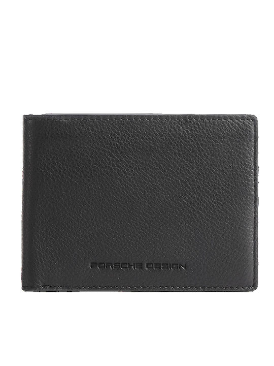 Classic Billfold Leather Men's Wallet with RFID Black