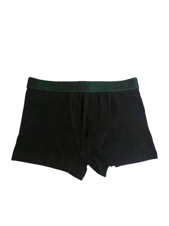 Herren Boxershorts Schwarz / Grün