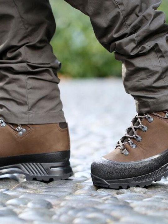 Hanwag Alaska GTX Ανδρικά Ορειβατικά Μποτάκια Αδιάβροχα με Μεμβράνη Gore-Tex Καφέ