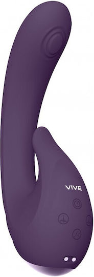 Vive Miki Δονητής G-Spot Flickering G-Spot Vibrator 17cm Purple