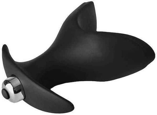 Dream Toys Fantasstic Anchor Πρωκτική Σφήνα με Δόνηση Μαύρη 13cm
