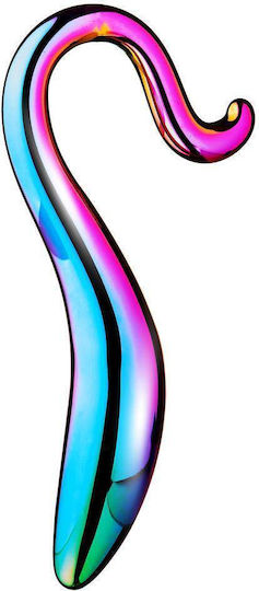 Dream Toys Elegant Curved Glamour Glass Γυάλινο Dildo 18cm