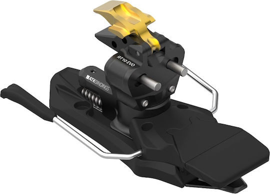 ATK RT 10 EVO Ski Bindings with Brake Width 86mm in Gold Color