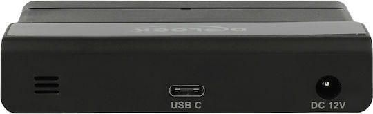 DeLock USB-Hub 4 Anschlüsse USB 3.1 mit Anschluss an einen Computer USB-C