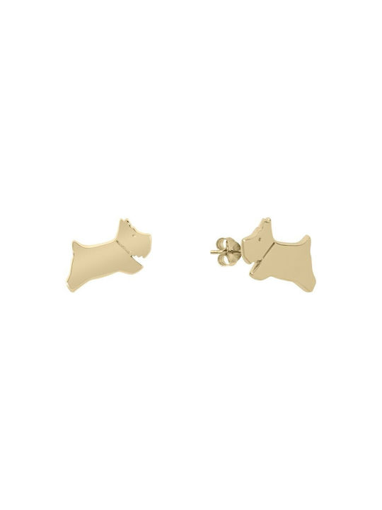 Radley London Earrings made of Silver Gold Plated