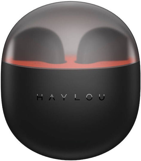 Haylou X1 Neo Earbud Bluetooth Handsfree Ακουστικά με Αντοχή στον Ιδρώτα και Θήκη Φόρτισης Μαύρα