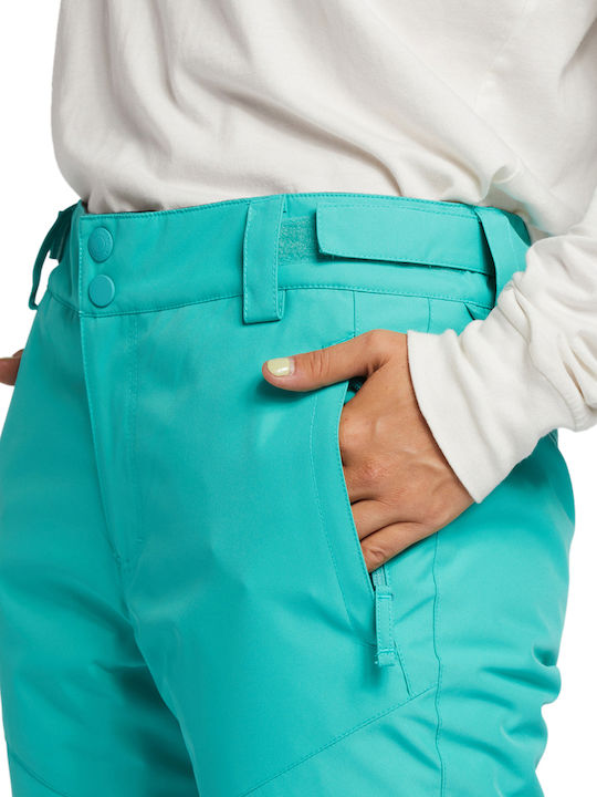 Billabong A/Div Malla F6PF06BIF2-1977 Women's Trousers for Ski & Snowboard Turquoise