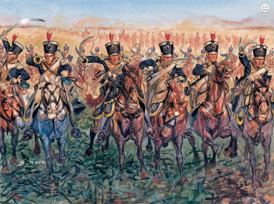 Italeri Μινιατούρες Μοντελισμού British Light Cavalry 1815 σε Κλίμακα 1:72