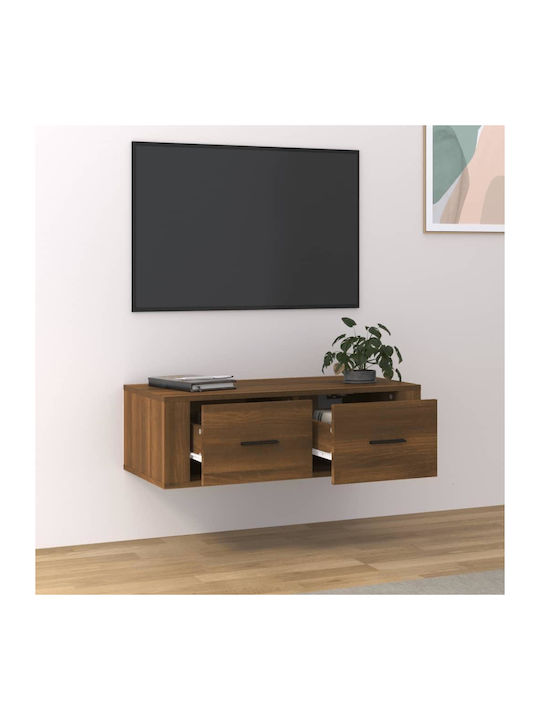 Шкаф Кафяв дъб 80x36x25см.