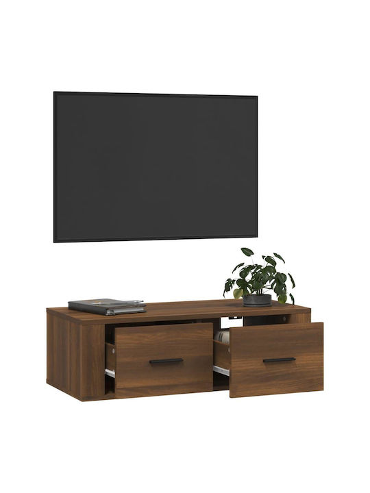 Шкаф Кафяв дъб 80x36x25см.