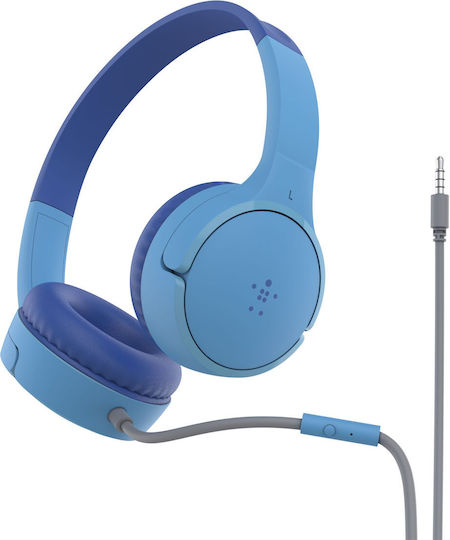 Belkin Soundform Mini Жични On Ear Слушалки Светлосини