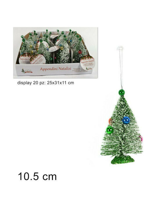 Due esse Weihnachtsbaum-Anhänger Baum Grün 10.5cm