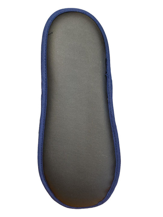 Men's Printed Slippers Blue